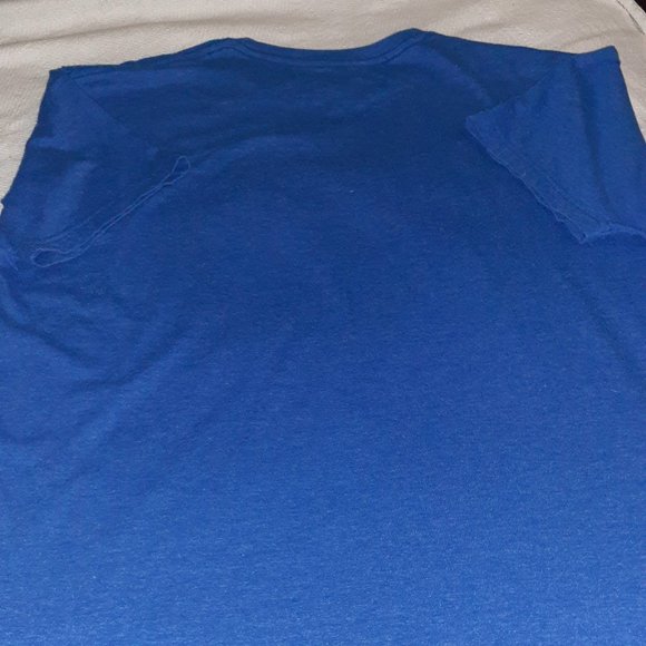 Kansas University Jayhawks Blue Graphic T-Shirt - Gear For Sports - Men's XL - Picture 4 of 4